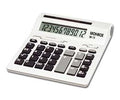 Monroe SB-12 Dual-Powered 12 Digit Tax Desktop Calculator