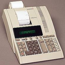 Olympia CPD-5712 12 Digit 4.3 LPS Printing Calculator
