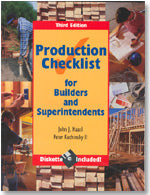 Production Checklist for Builders and Superintendents