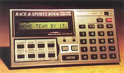 Race and Sports Book Handicapping Computer for Thoroughbred, Harness, Greyhound, and Football