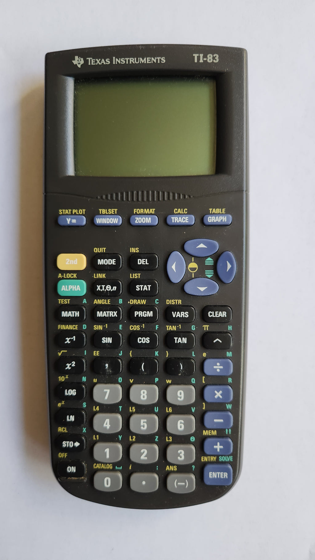 Texas Instruments Used TI-83 Graphing Calculator
