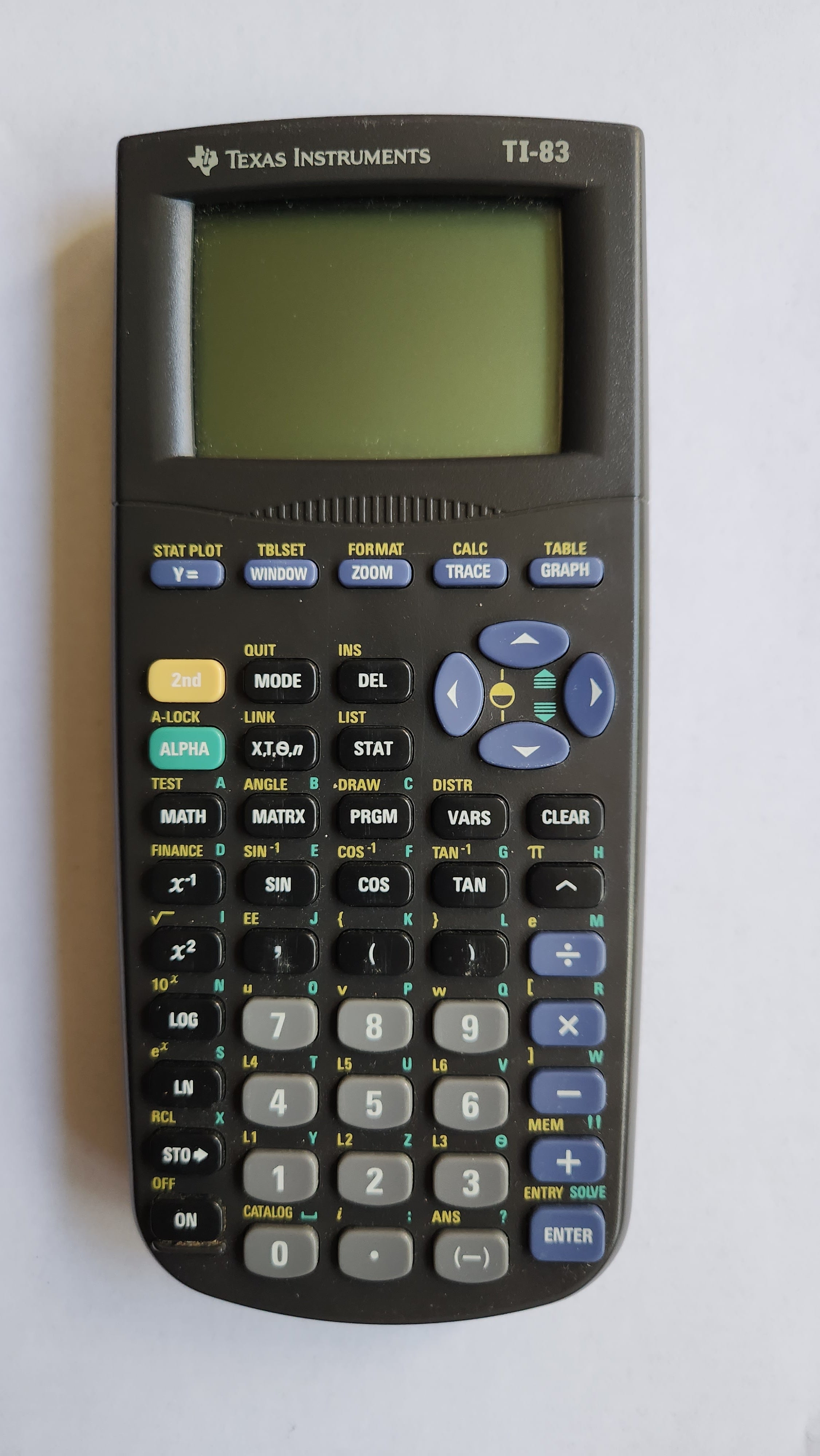 Texas Instruments Used TI-83 Graphing Calculator