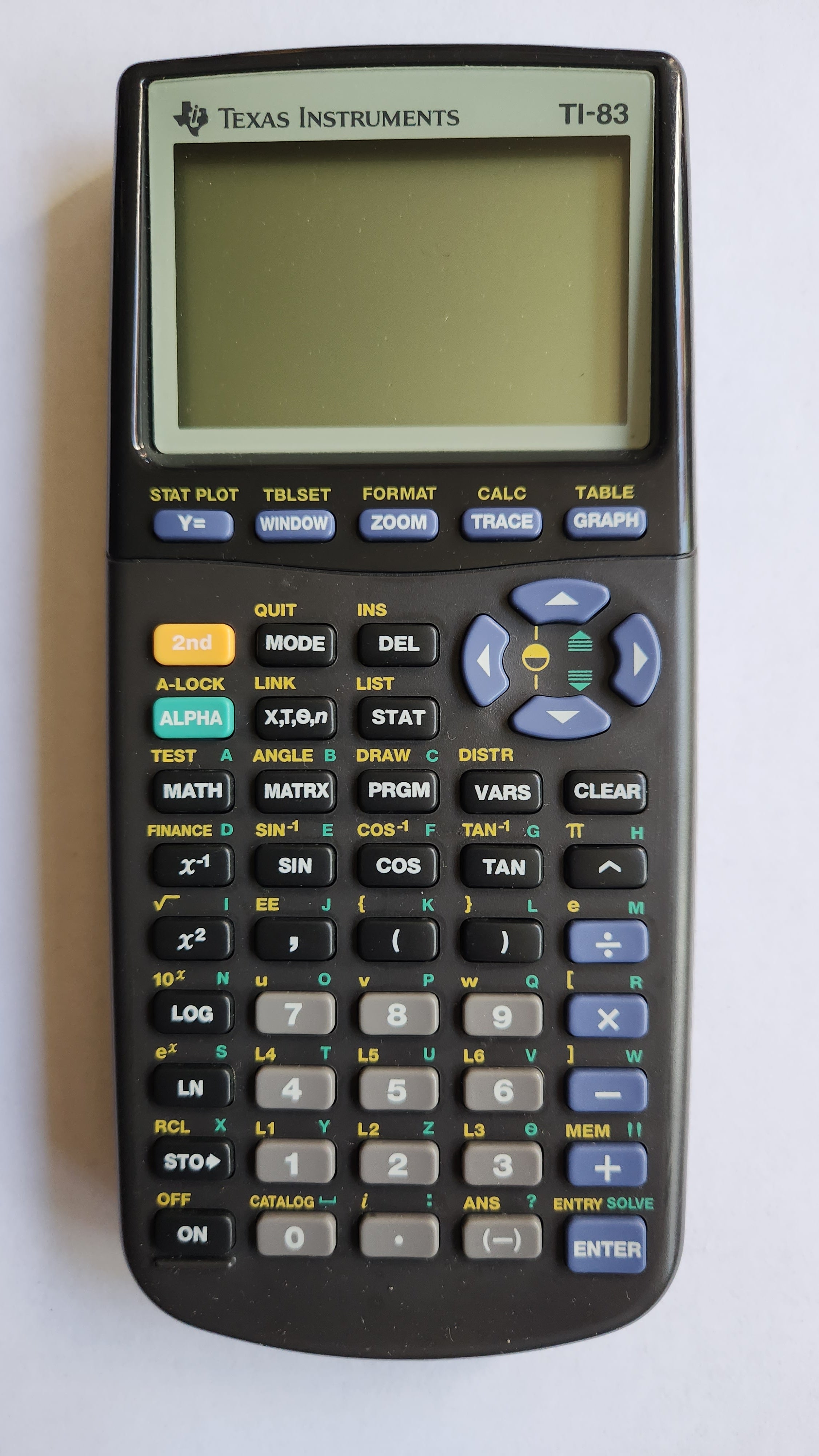 Texas Instruments Used TI-83 Graphing Calculator
