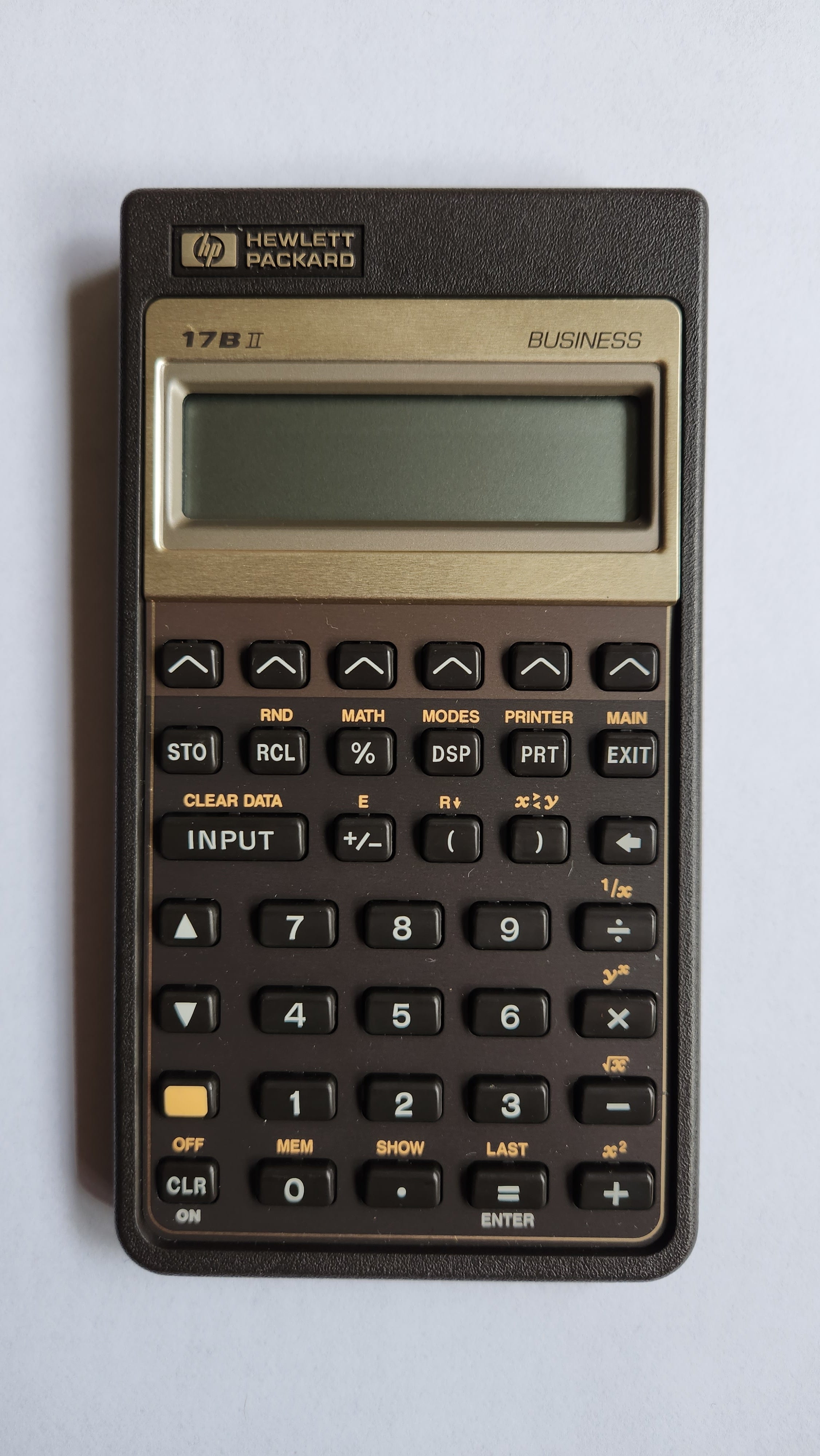 Hewlett Packard Used HP-17BII Algebraic Financial Calculator