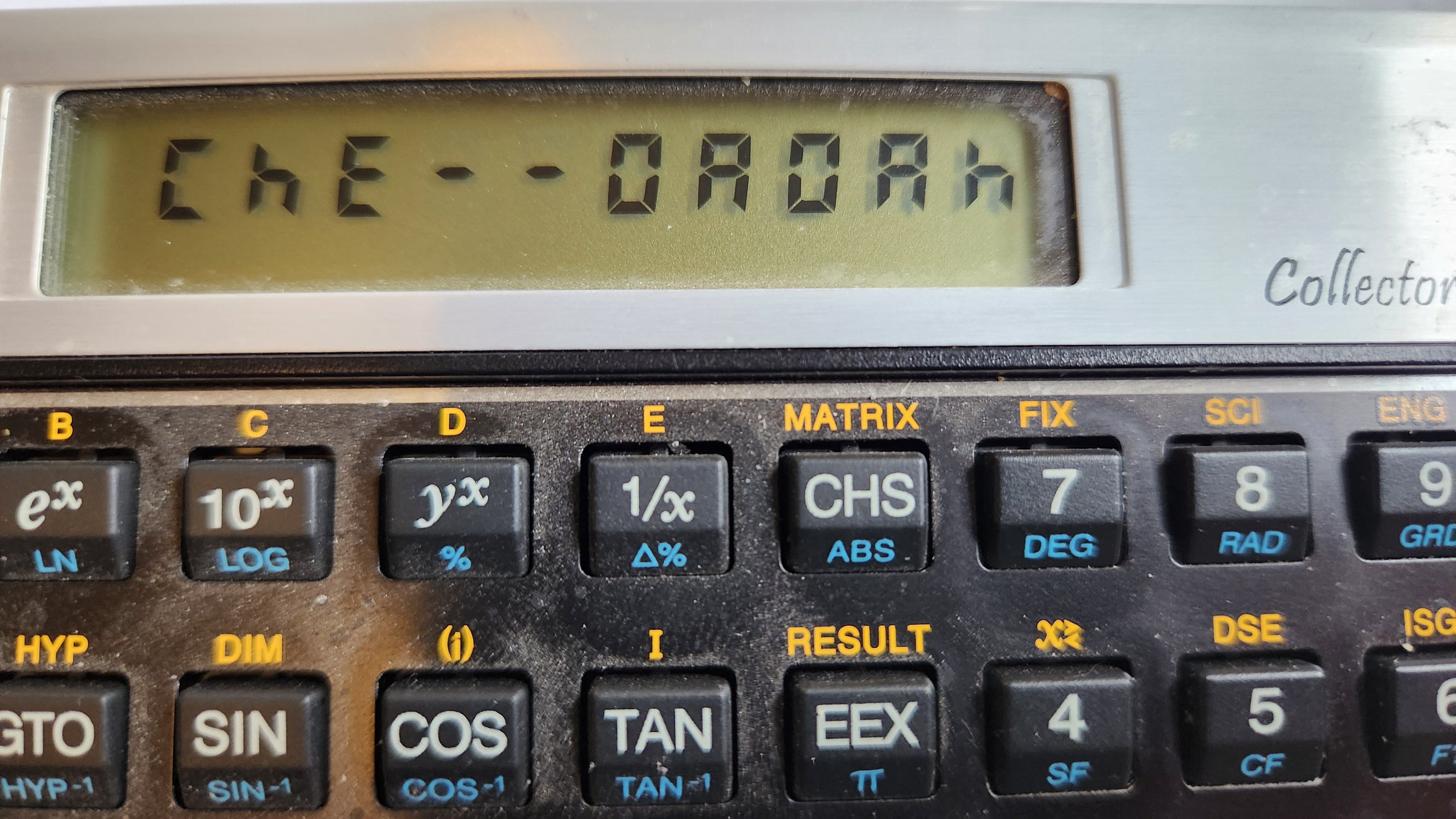 Firmware Update Service for HP-15C Collector's Edition Calculator