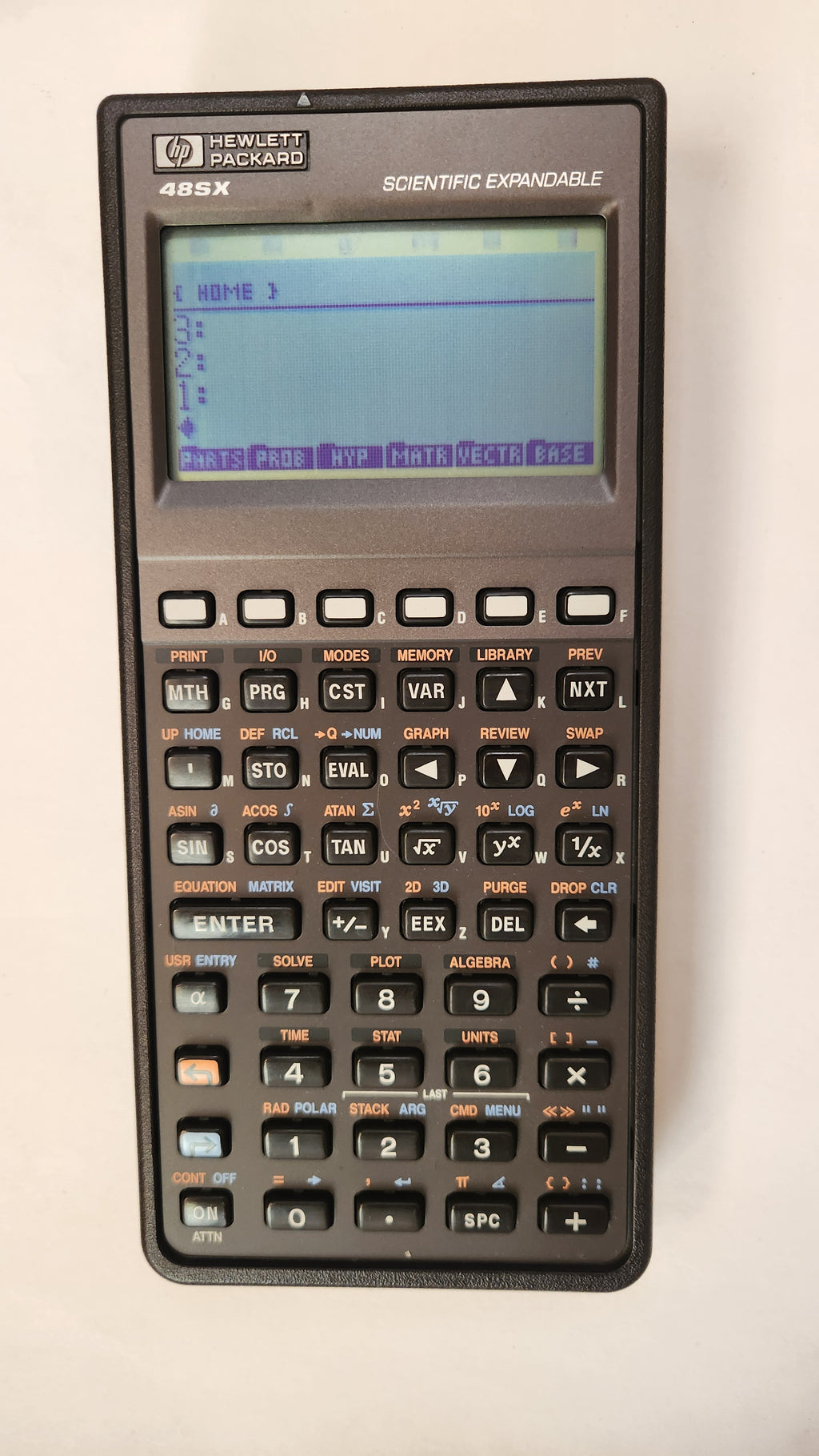 Hewlett Packard Used HP-48SX Graphing Calculator