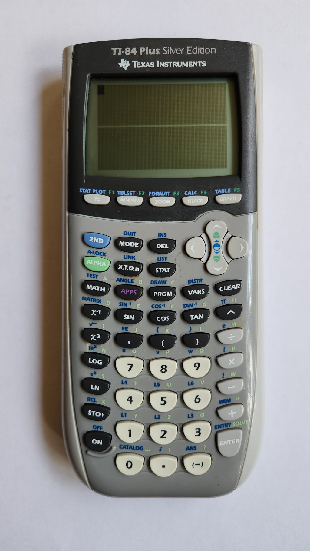 Texas Instruments Used TI-84 Plus Silver Graphing Calculator