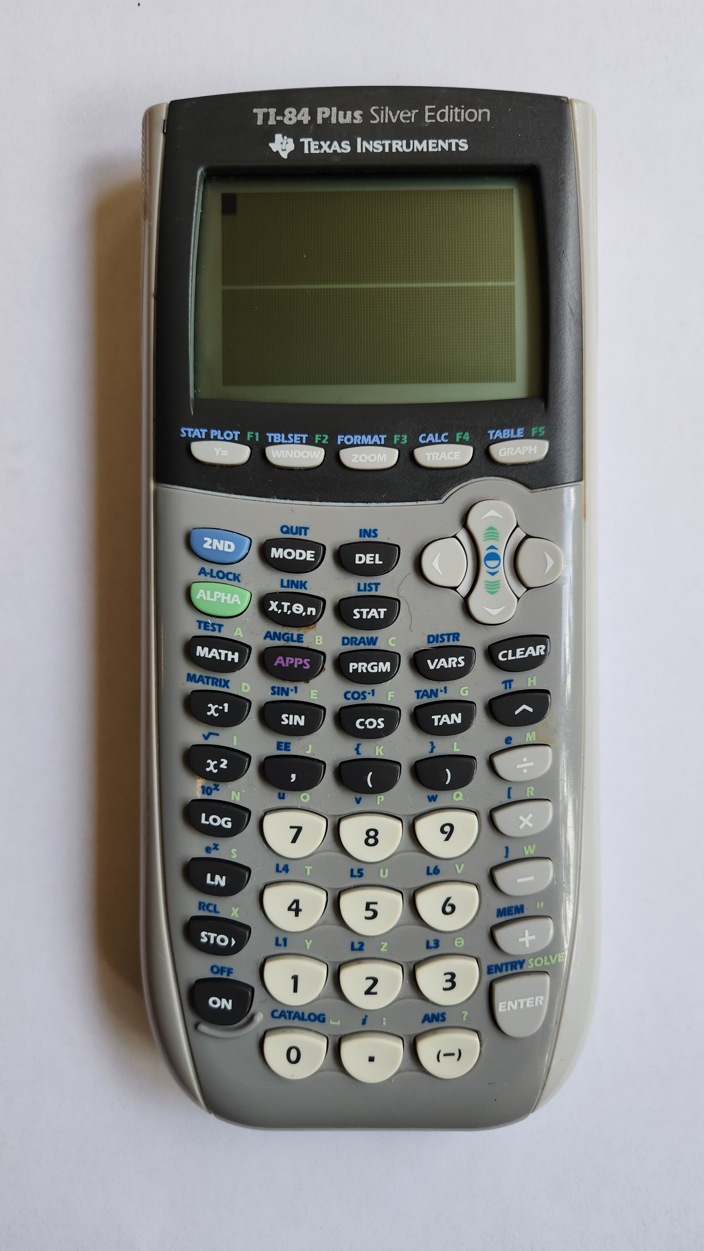 Texas Instruments Used TI-84 Plus Silver Graphing Calculator