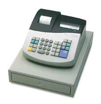 Royal 115-CX Cash Register with 8 Departments and 12 PLUs