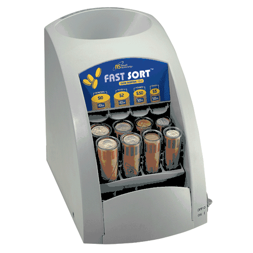 Royal Sovereign FS-2 Fast Sort Two Row Coin Sorter