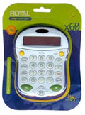 Royal x60 Basic Dual-Powered Tilt Display Calculator