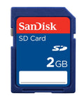 SanDisk 2GB Secure Digital Memory Card for Calculator SD Expansion Slots