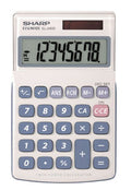Sharp EL-240SB Basic Dual-Powered Large Display Calculator