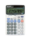 Sharp EL-386R Dual-Powered 10 Digit Large Display Semi-Desktop Calculator