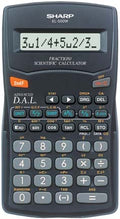 Sharp EL-500WBBK Battery Fraction D.A.L. Scientific Calculator