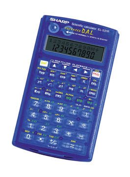 Sharp EL-531RBBL Battery D.A.L. Scientific Calculator