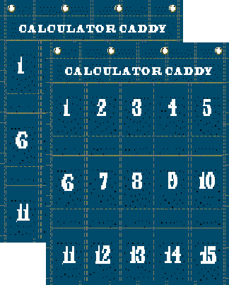 Stokes Publishing Calculator Caddy III Twin Pack For 30 Calculators