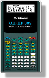 Stokes Publishing Educator OH-HP30S Scientific Overhead Calculator