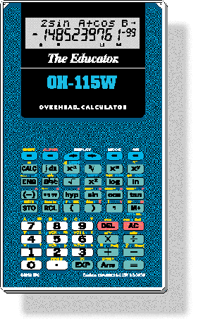 Stokes Publishing OH-115w Casio fx-115W Overhead Calculator