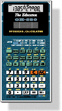Stokes Publishing OH-280 Casio fx-280 Overhead Calculator
