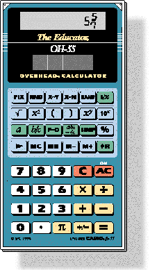 Stokes Publishing OH-55 Casio fx-55 Overhead Calculator