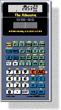 Stokes Publishing OH-65 Casio fx-65 Overhead Calculator