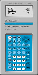 Stokes Publishing TI-34 MultiView Overhead Calculator