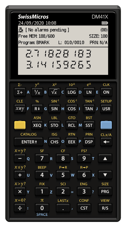 SwissMicros DM41X RPN Calculator - HP-41CX Clone