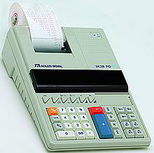 TA Adler-Royal 1428PD Plus 14 Digit 4.8 LPS Printing Calculator