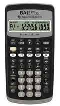 Texas Instruments BA-II Plus Financial Calculator