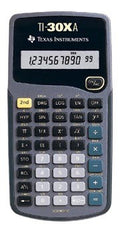 Texas Instruments TI-30Xa Battery Scientific Calculator