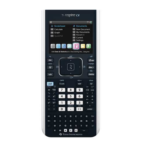 Texas Instruments TI-Nspire CX Graphing Calculator and Teacher's Edition Software Bundle