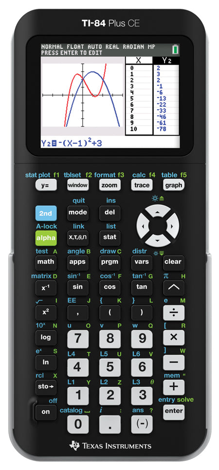 Texas Instruments Used TI-84 Plus CE Color Graphing Calculator