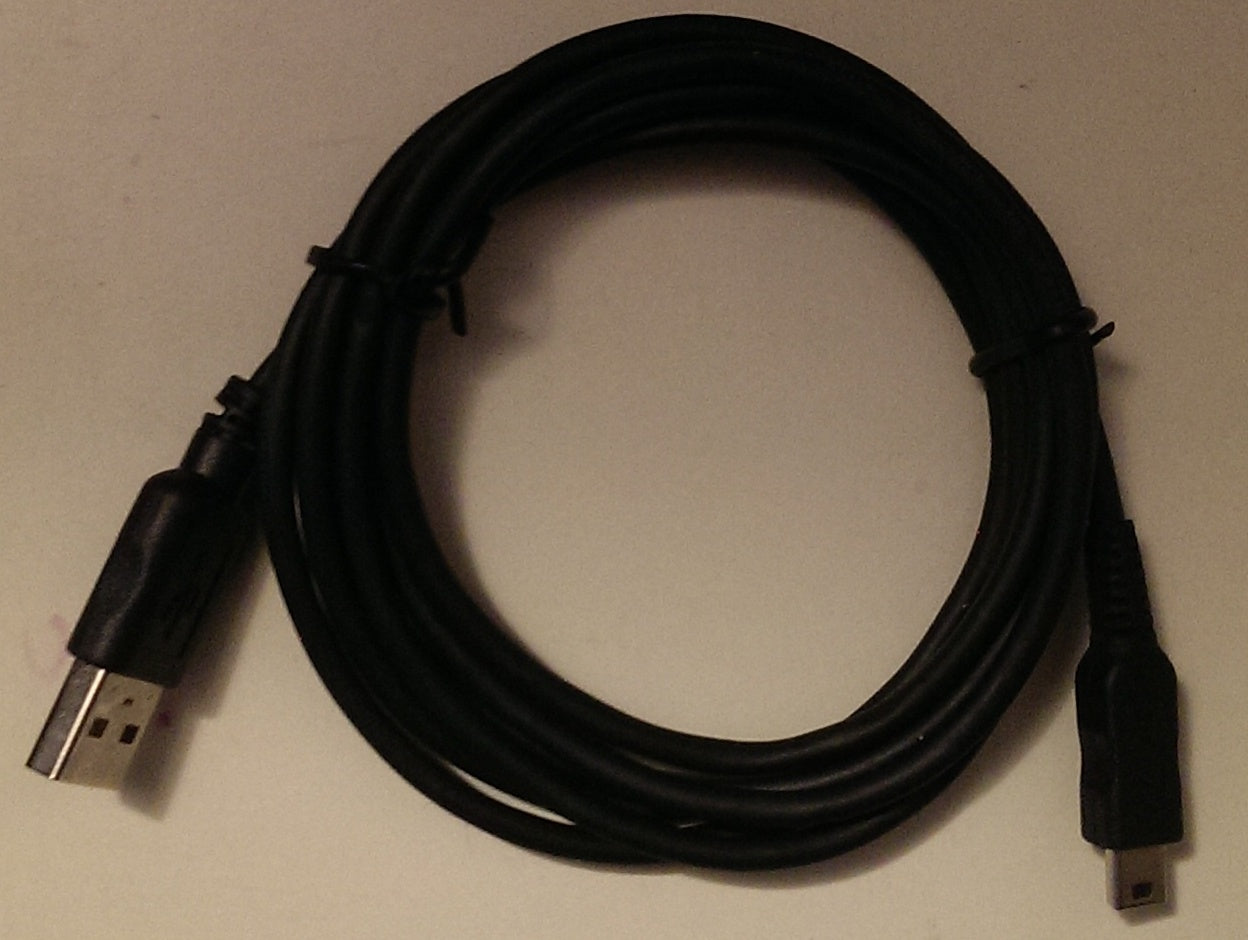 USB Cable (USB Mini-B to USB-A) for HP-50G, TI-84+, TI-NSPIRE, and Others