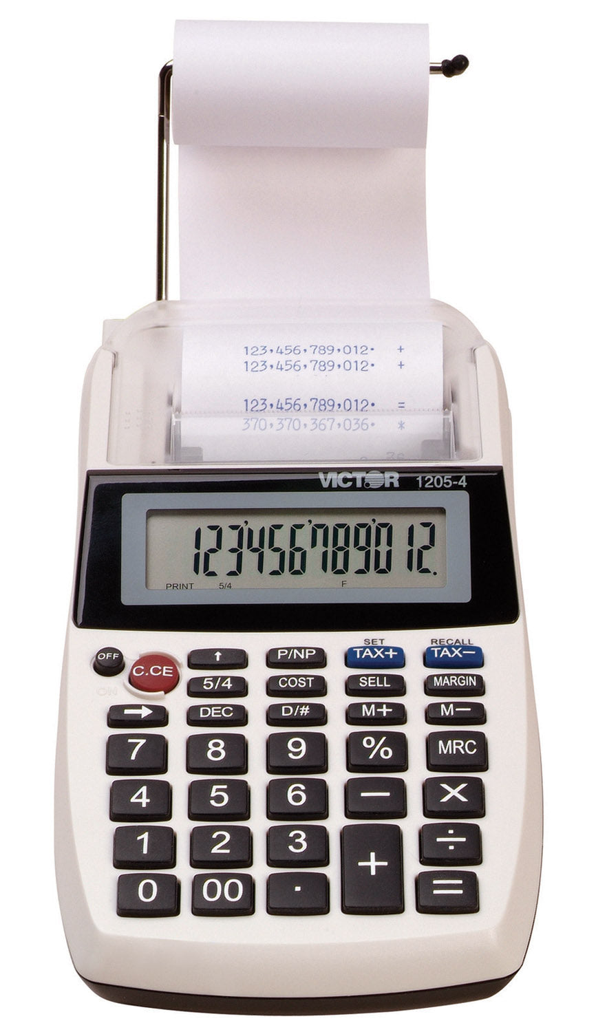Victor 1205-4 12-Digit Hand Held Printing Calculator