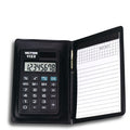 Victor Black Compact Portfolio with 8-Digit Calculator